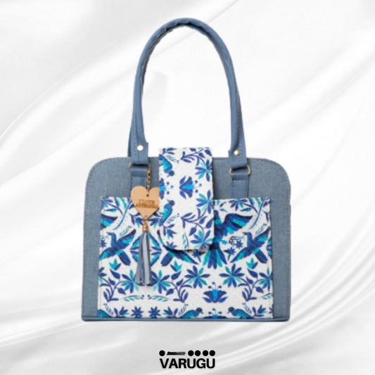 Bolsa grande con diseño imitación piel - Varios colores