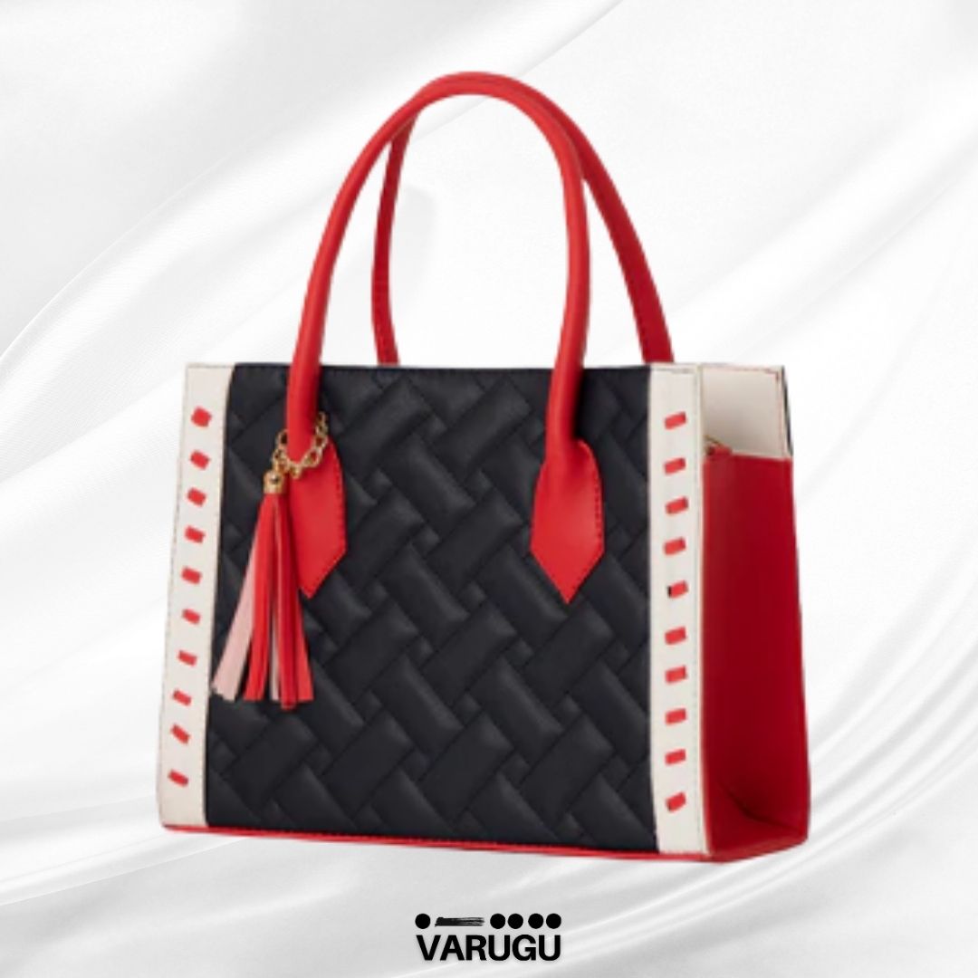 Bolsa amplia con diseño a los costados - Varios colores