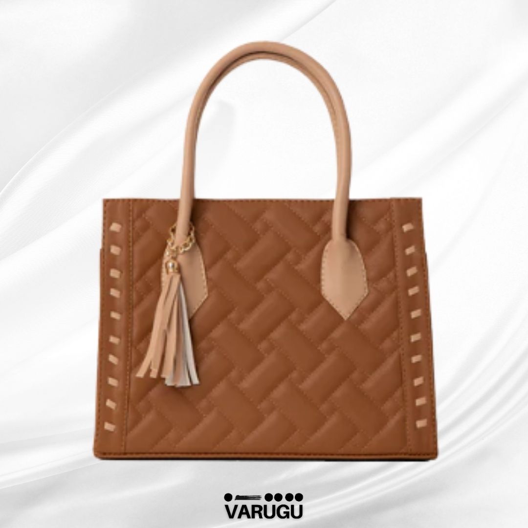 Bolsa amplia con diseño a los costados - Varios colores