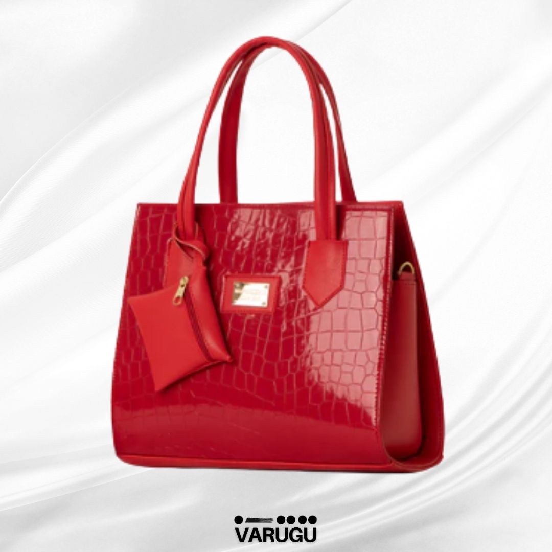 Bolsa amplia charol - Varios colores