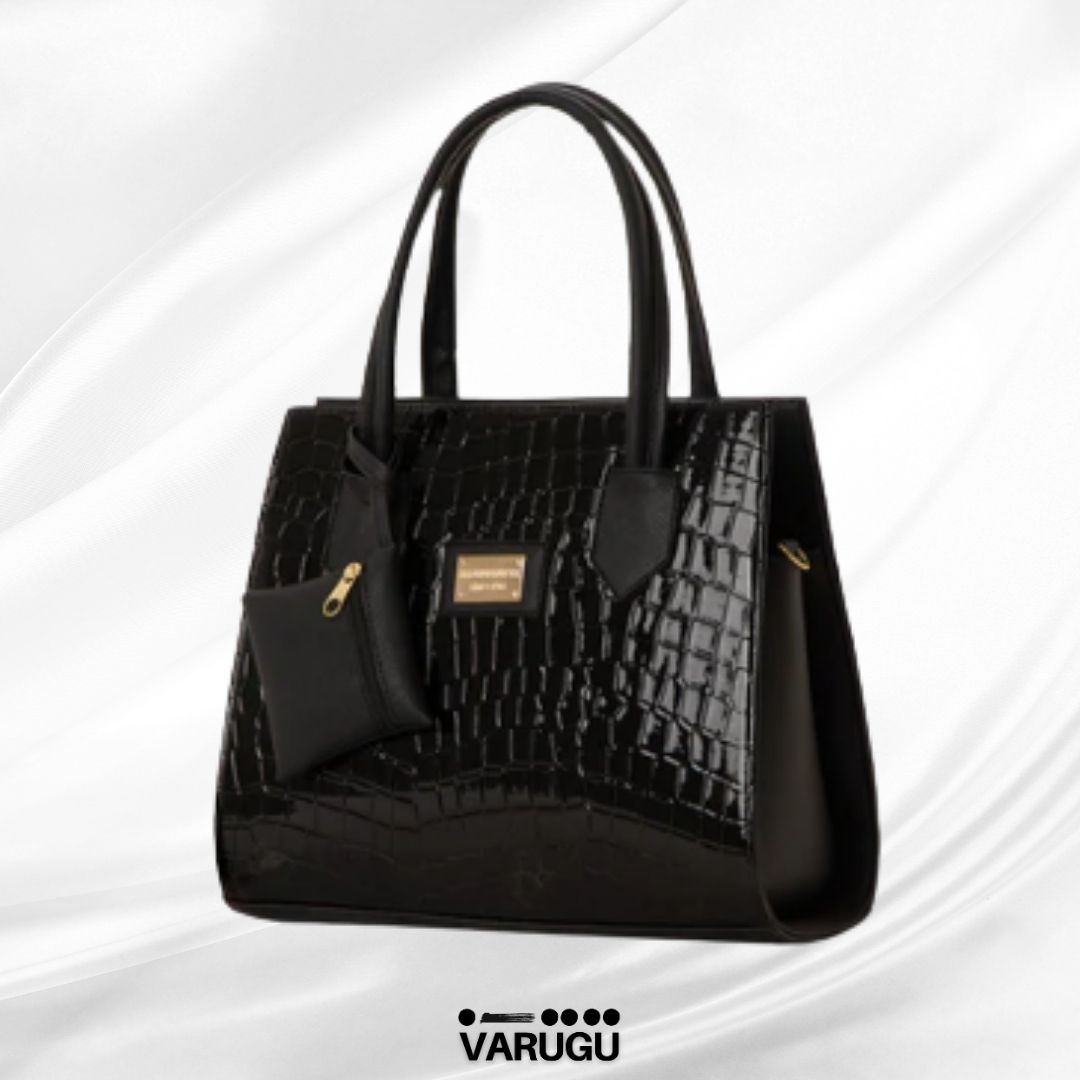 Bolsa amplia charol - Varios colores