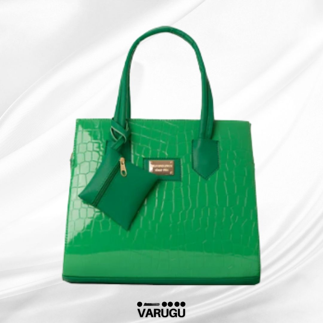 Bolsa amplia charol - Varios colores