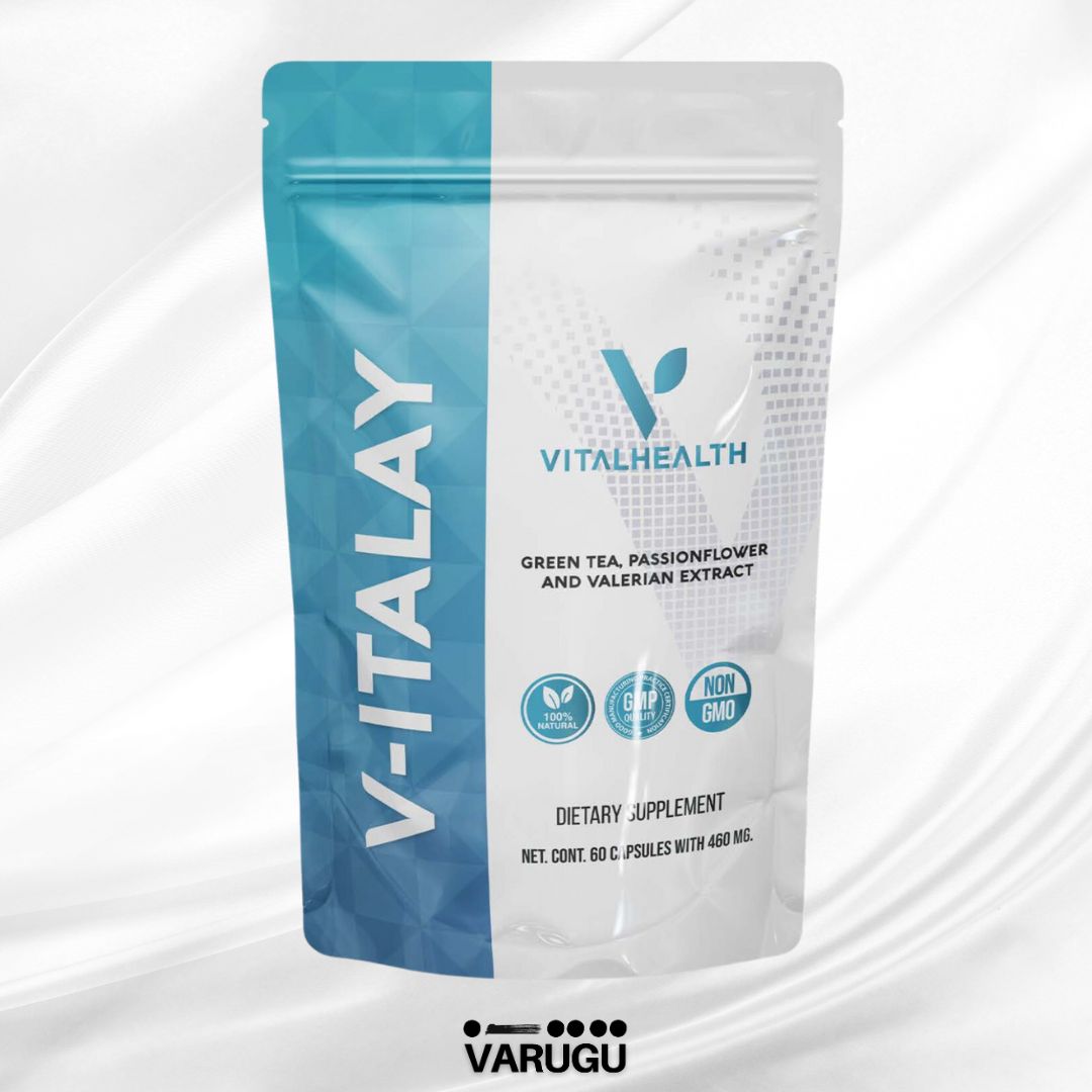 VITALAY - Mejora neuronal por estrés y ansiedad, dolor de cabeza, TDHA e insomnio