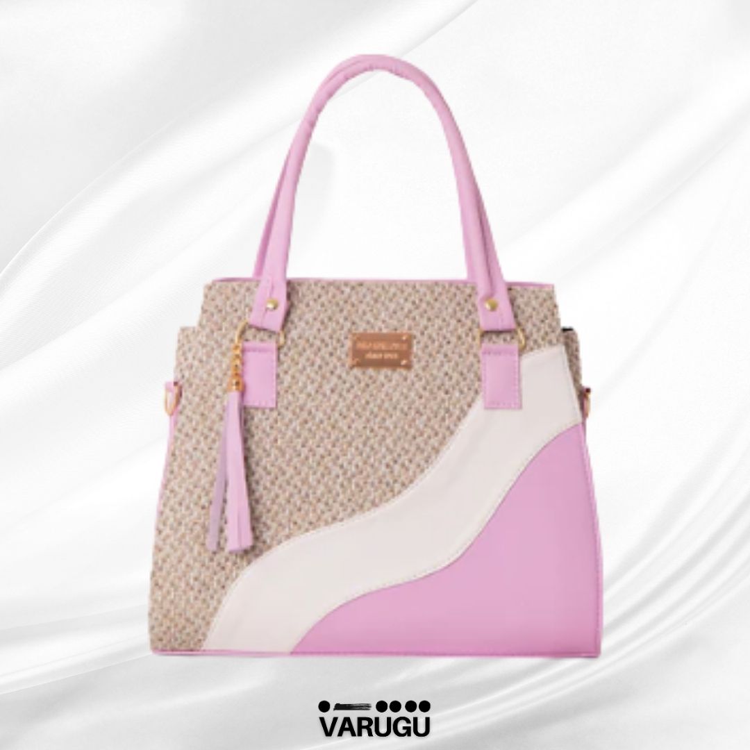 Bolsa Multicolor con ondas transversales - Diseño único