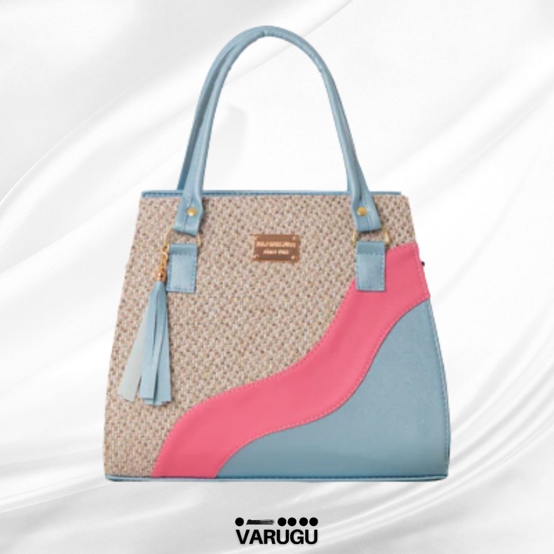Bolsa Multicolor con ondas transversales - Diseño único