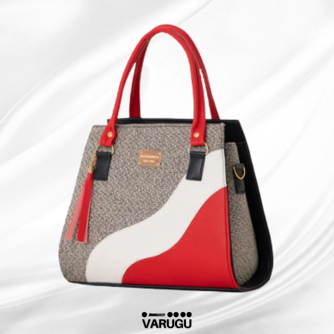 Bolsa Multicolor con ondas transversales - Diseño único