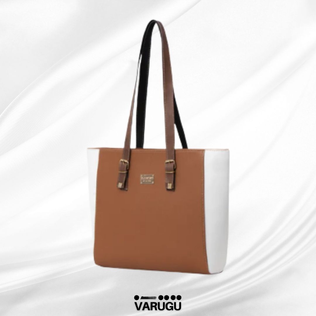 Bolsa amplia con costados blancos - Varios colores