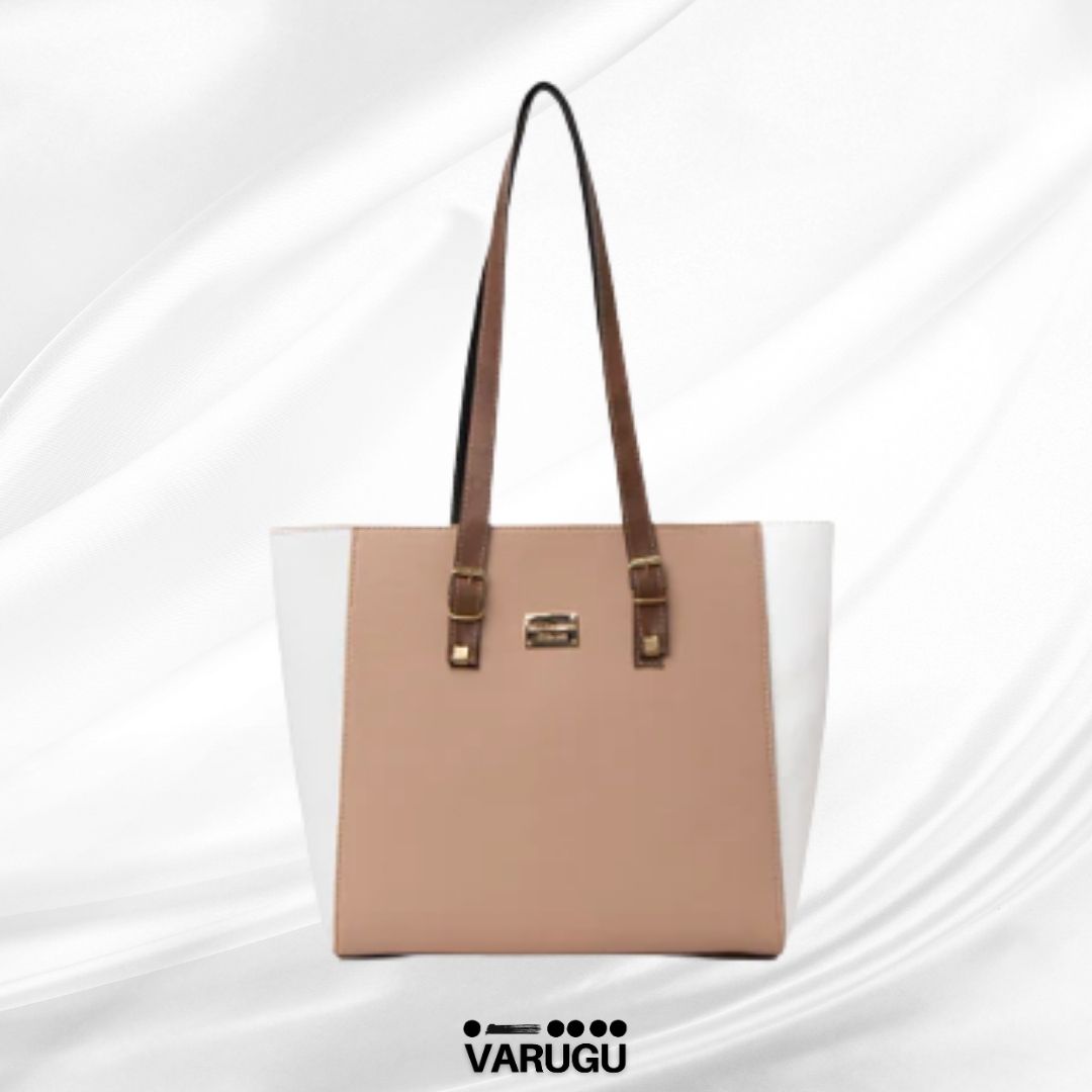 Bolsa amplia con costados blancos - Varios colores