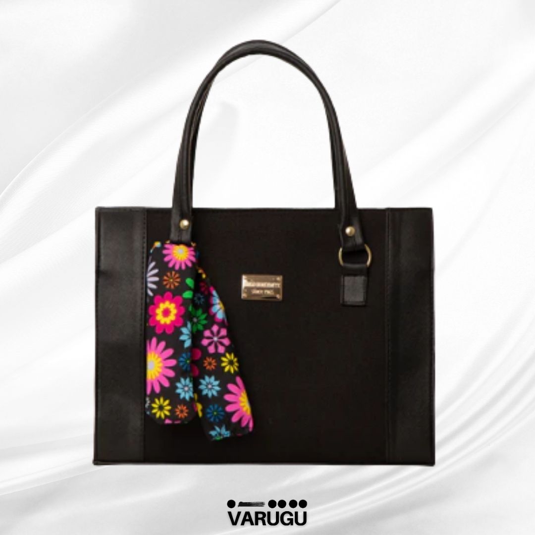 Bolsa grande con pañuelo - Variedad de colores