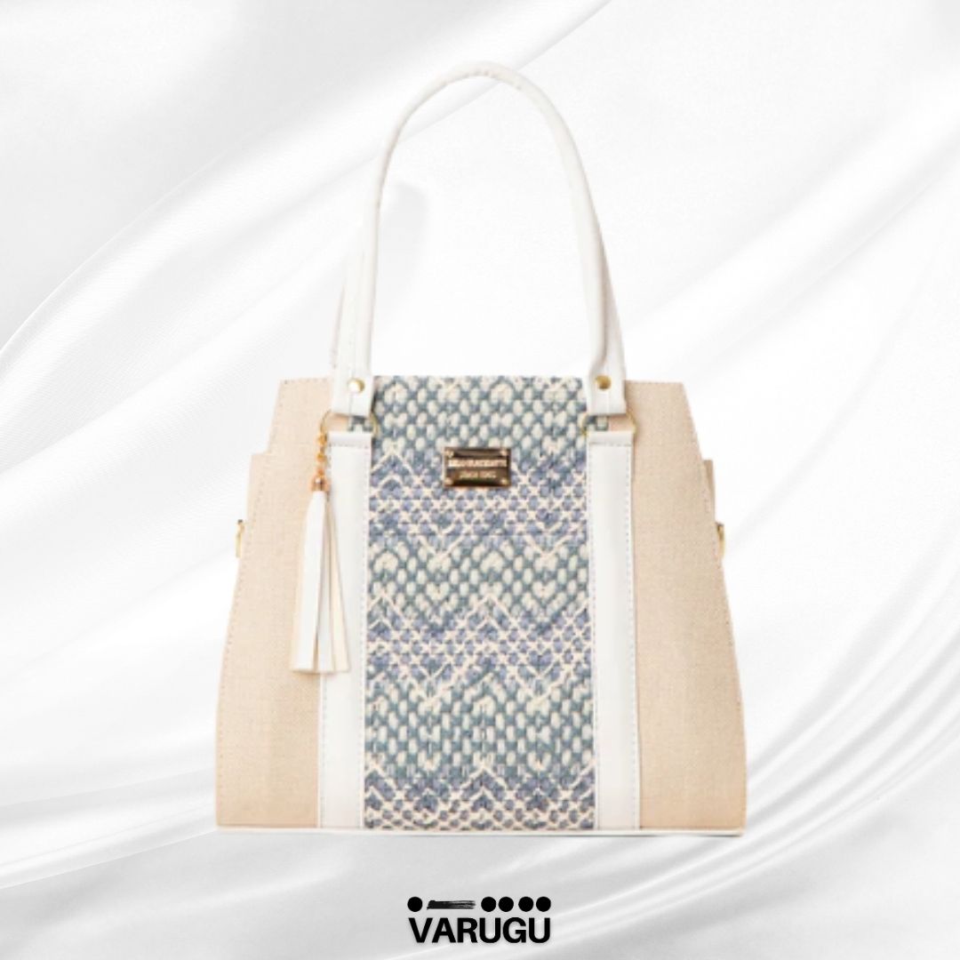 Bolsa estilo tejido fresca - Diseños variados multicolor