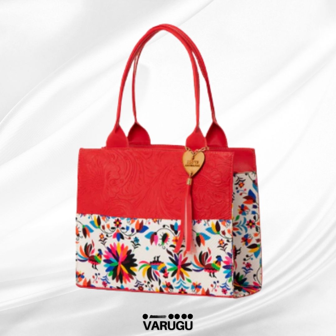 Bolsas de colores con flores - Varios diseños