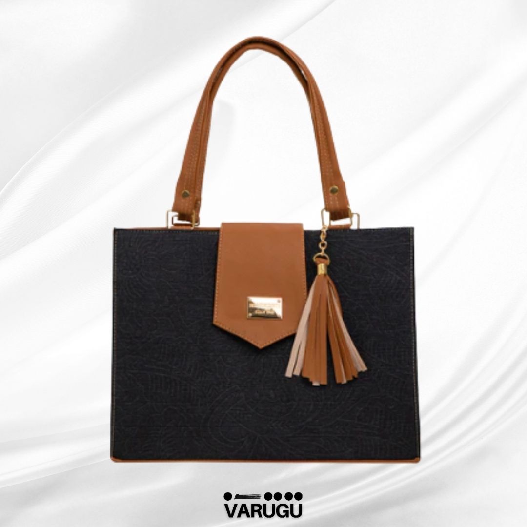 Bolsa de mezclilla rectangular casual - Colores básicos
