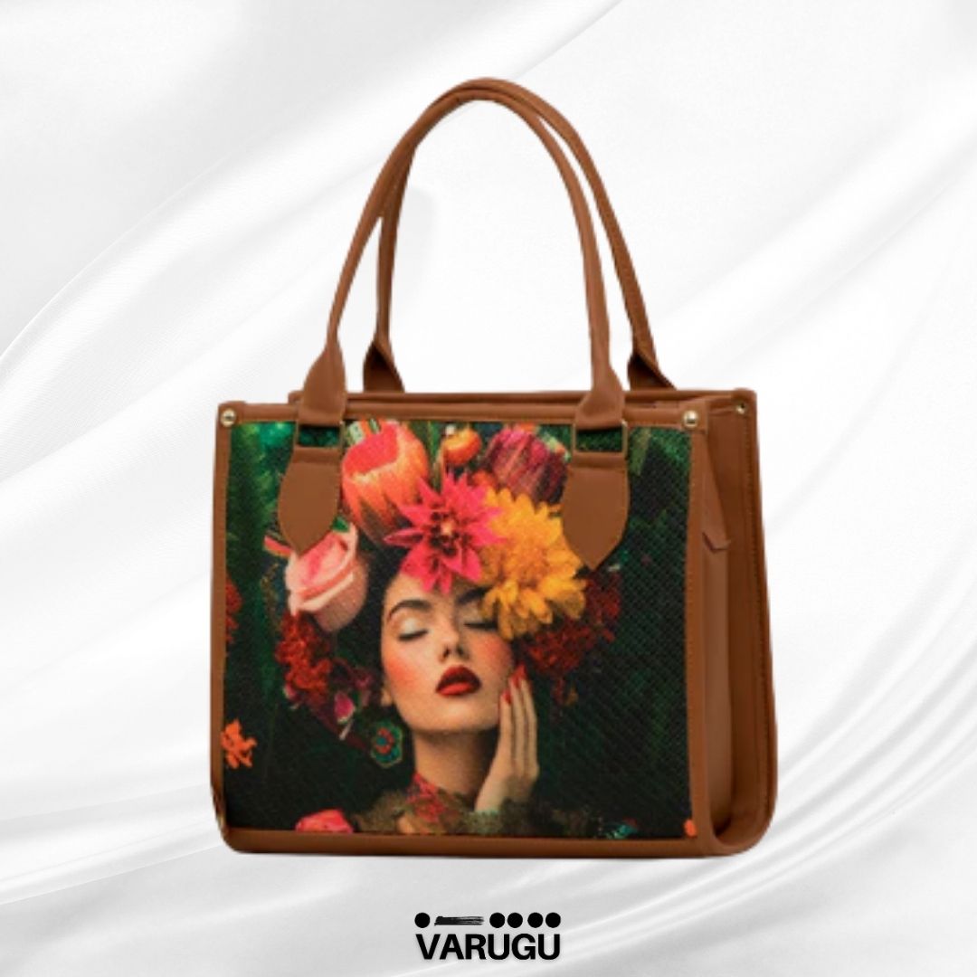 Bolsas con diseño de Frida Kaloh - Colores vibrantes