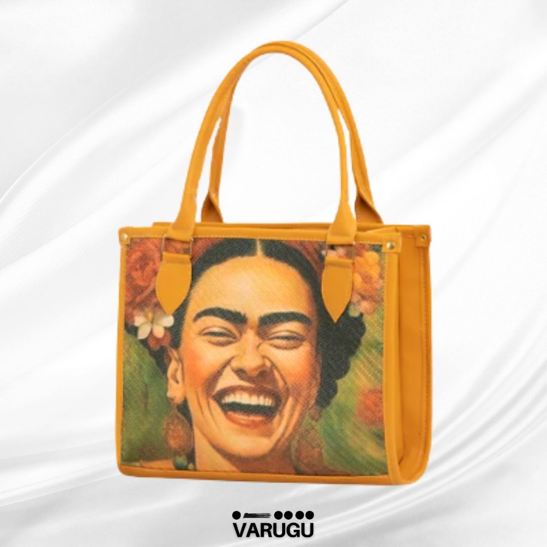 Bolsas con diseño de Frida Kaloh - Colores vibrantes