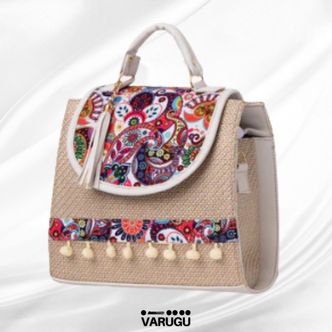 Bolsa amplia con diseños variados - Varios colores