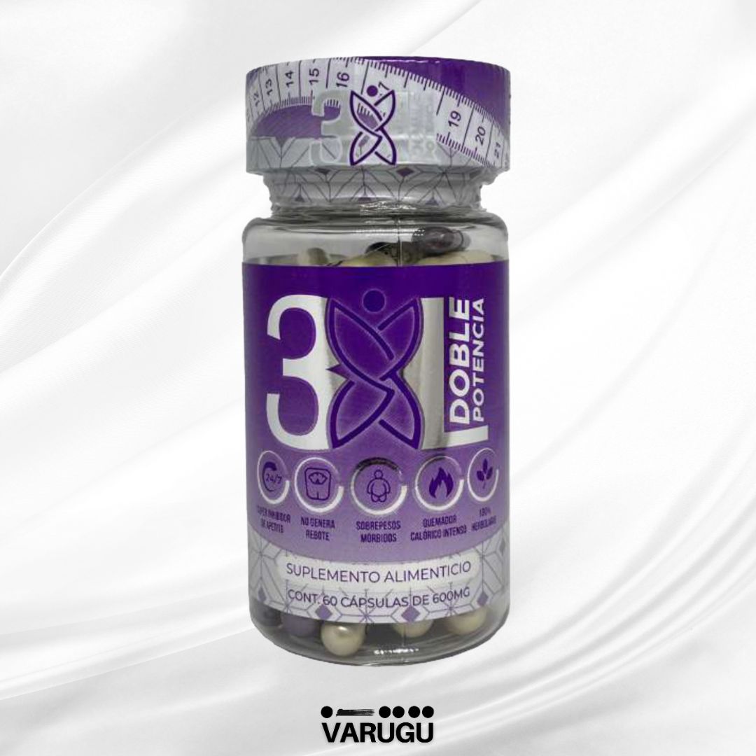 3XL Reductivo natural - Controla apetito y quema grasa