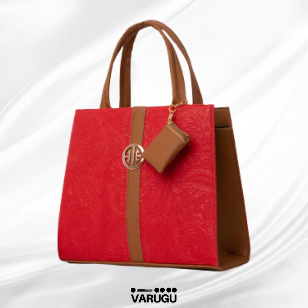 Bolsa amplia con monedero detalle en café - Varios colores