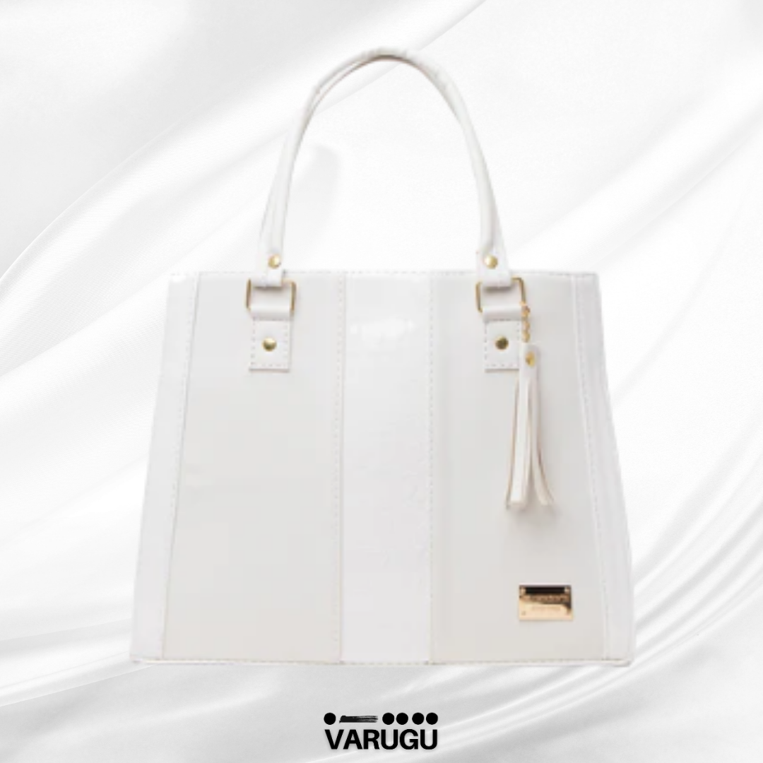 Bolsa amplia con raya - Colores variados