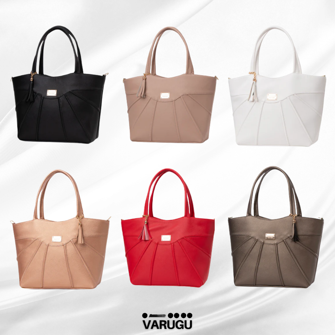 Bolsa con líneas color sólido - Varios colores