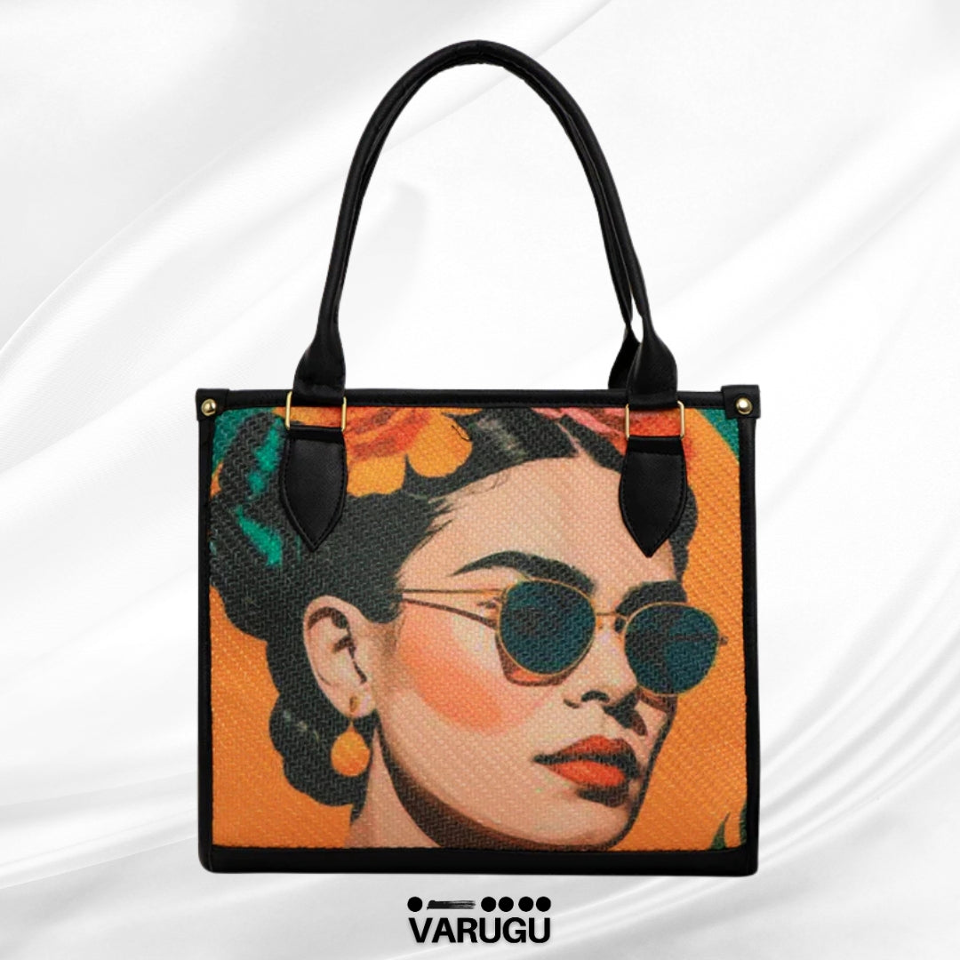 Bolsa con diseño Frida Kahlo