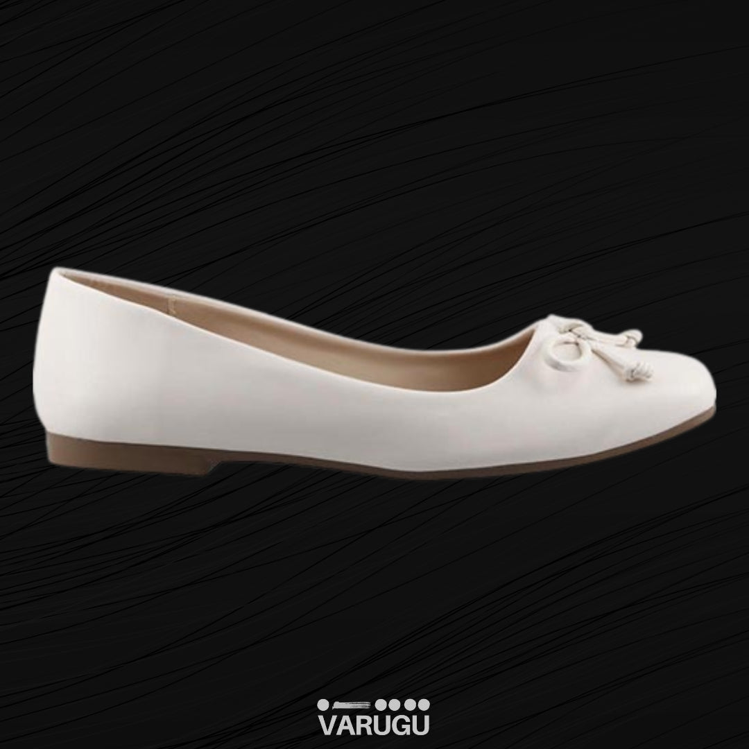 Flats clásicos con lazo para mujer