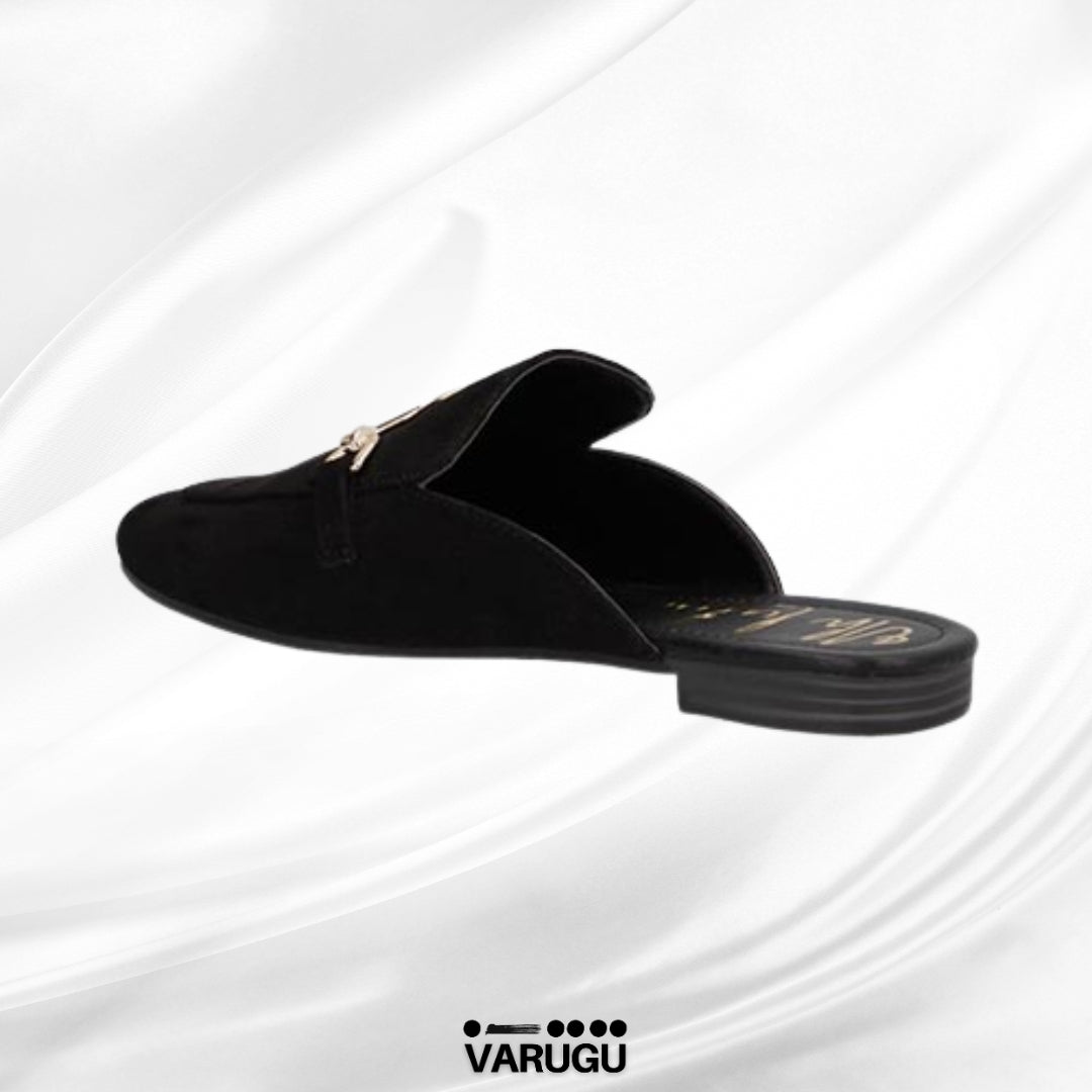 Flats casuales en color negro
