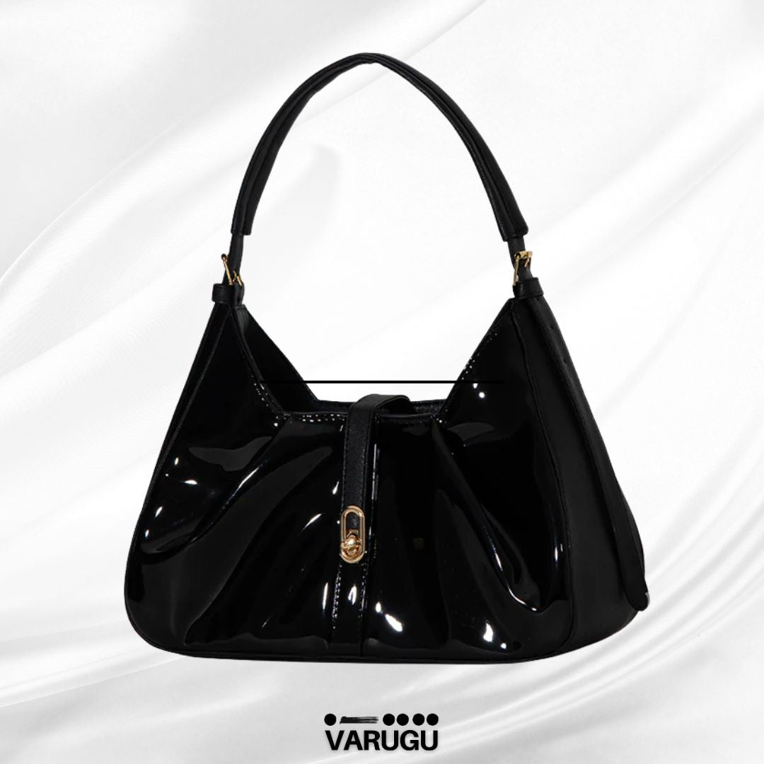 Bolsa negra brillante