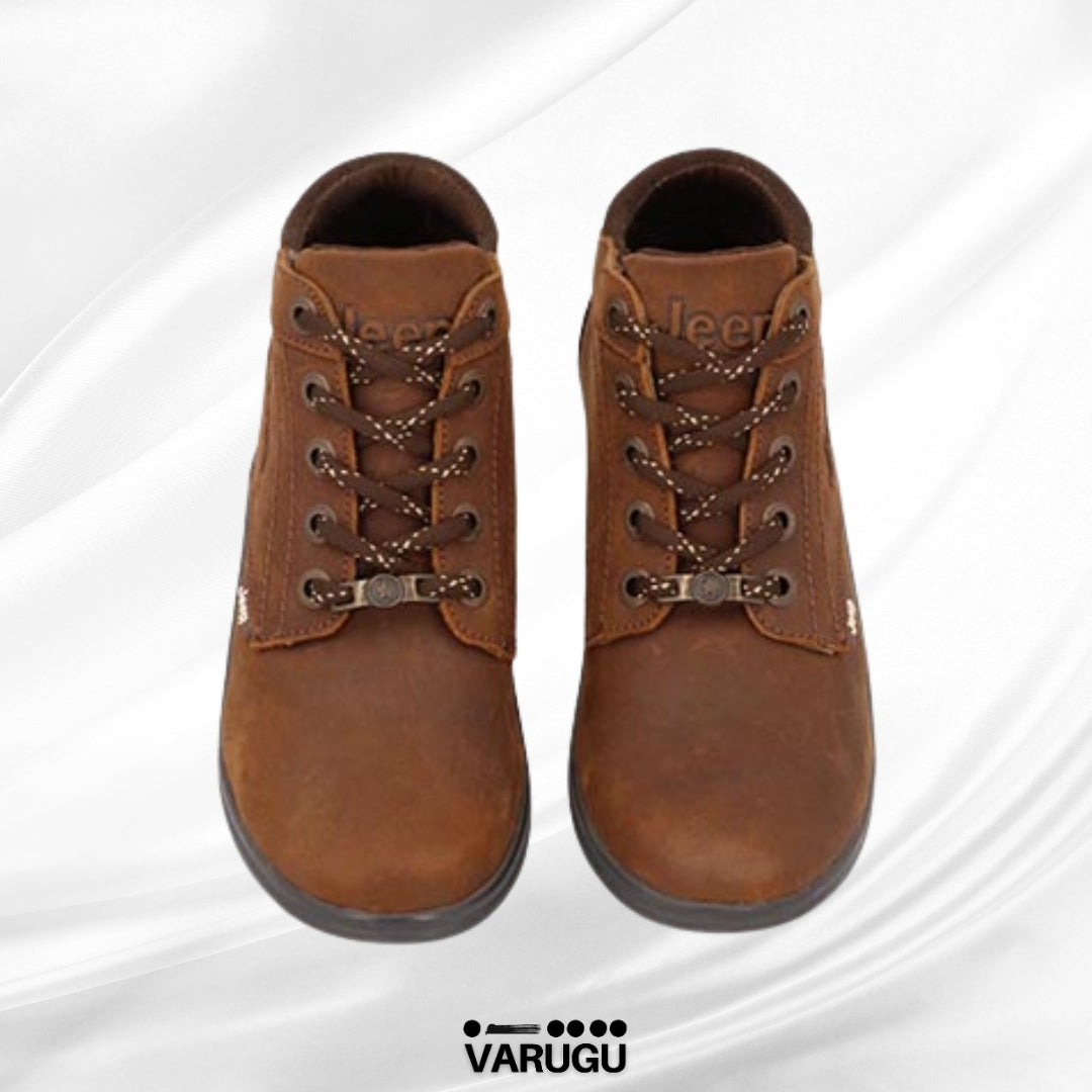 Botas antiderrapantes color bronce