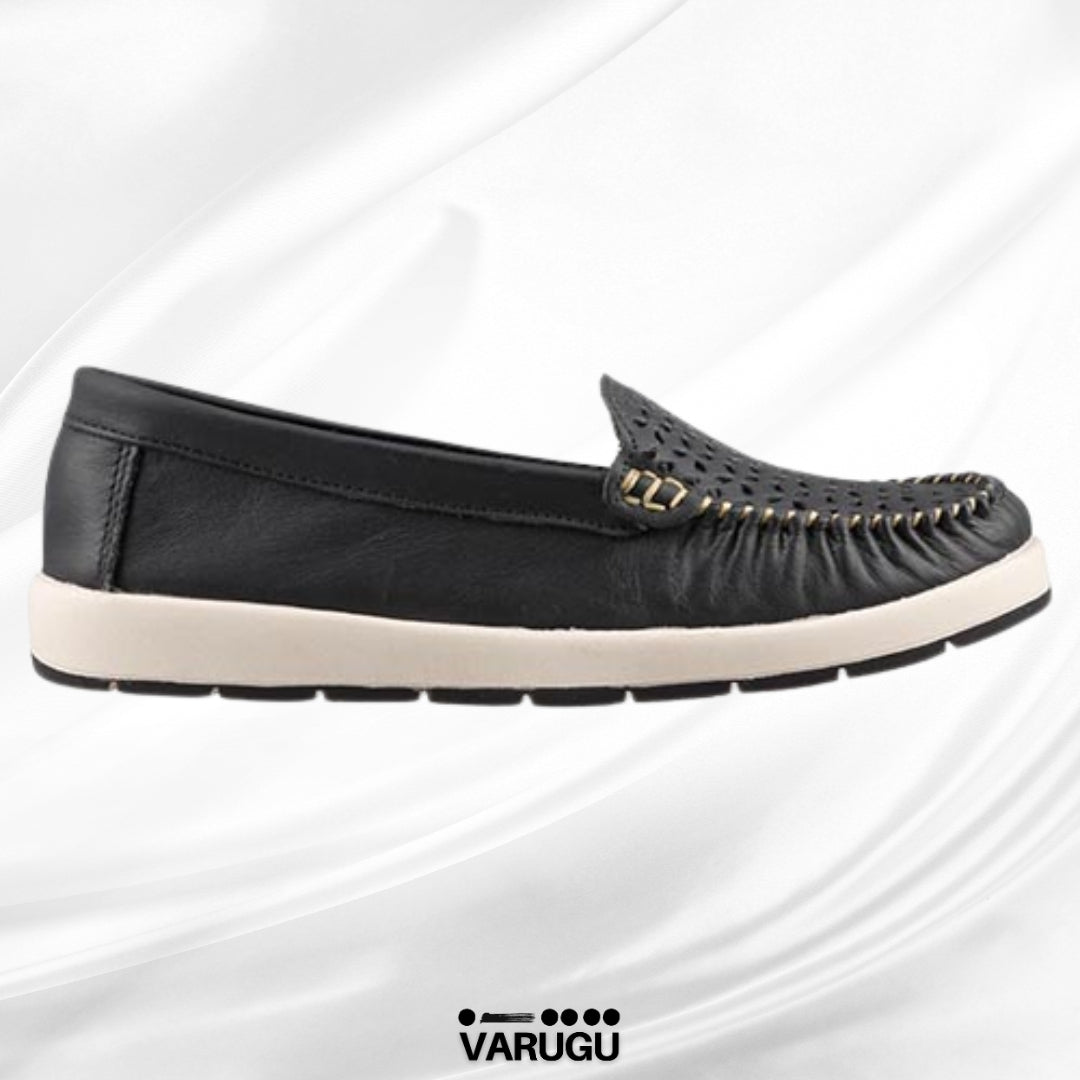 Mocasines casuales color negro