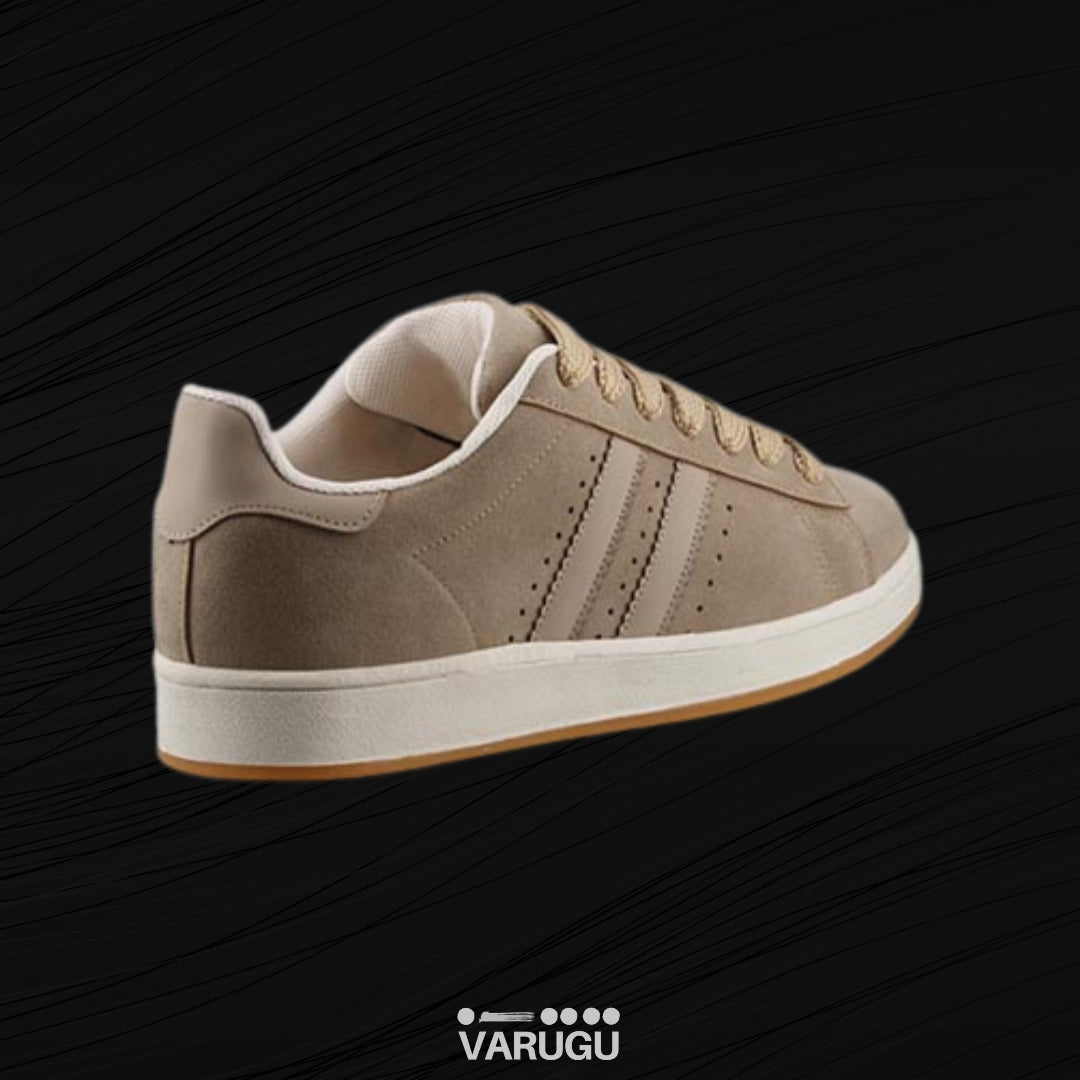 Tenis DEATH BEAR Dakar color camel con franjas para caballero