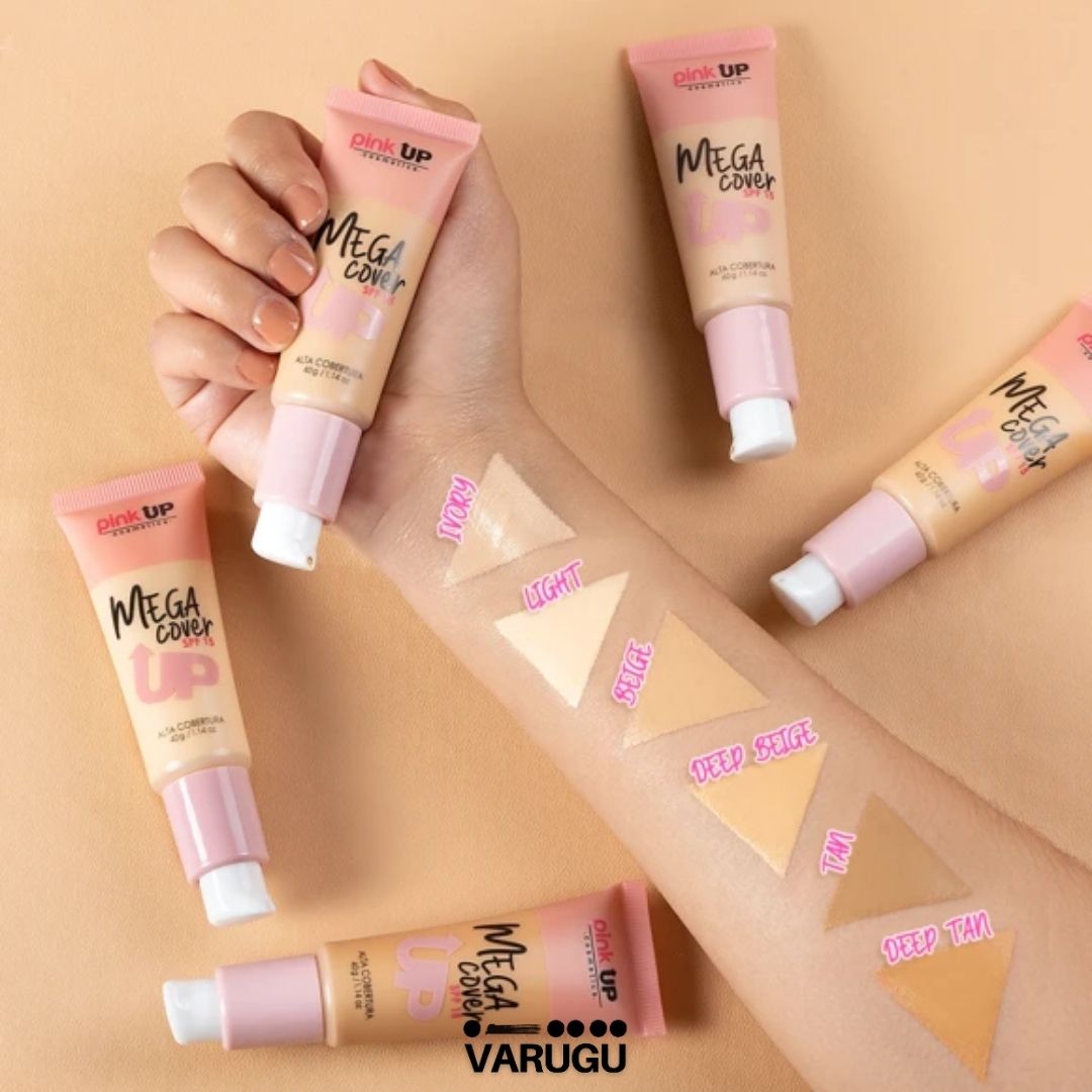 Base de maquillaje Mega Cover - Pink Up