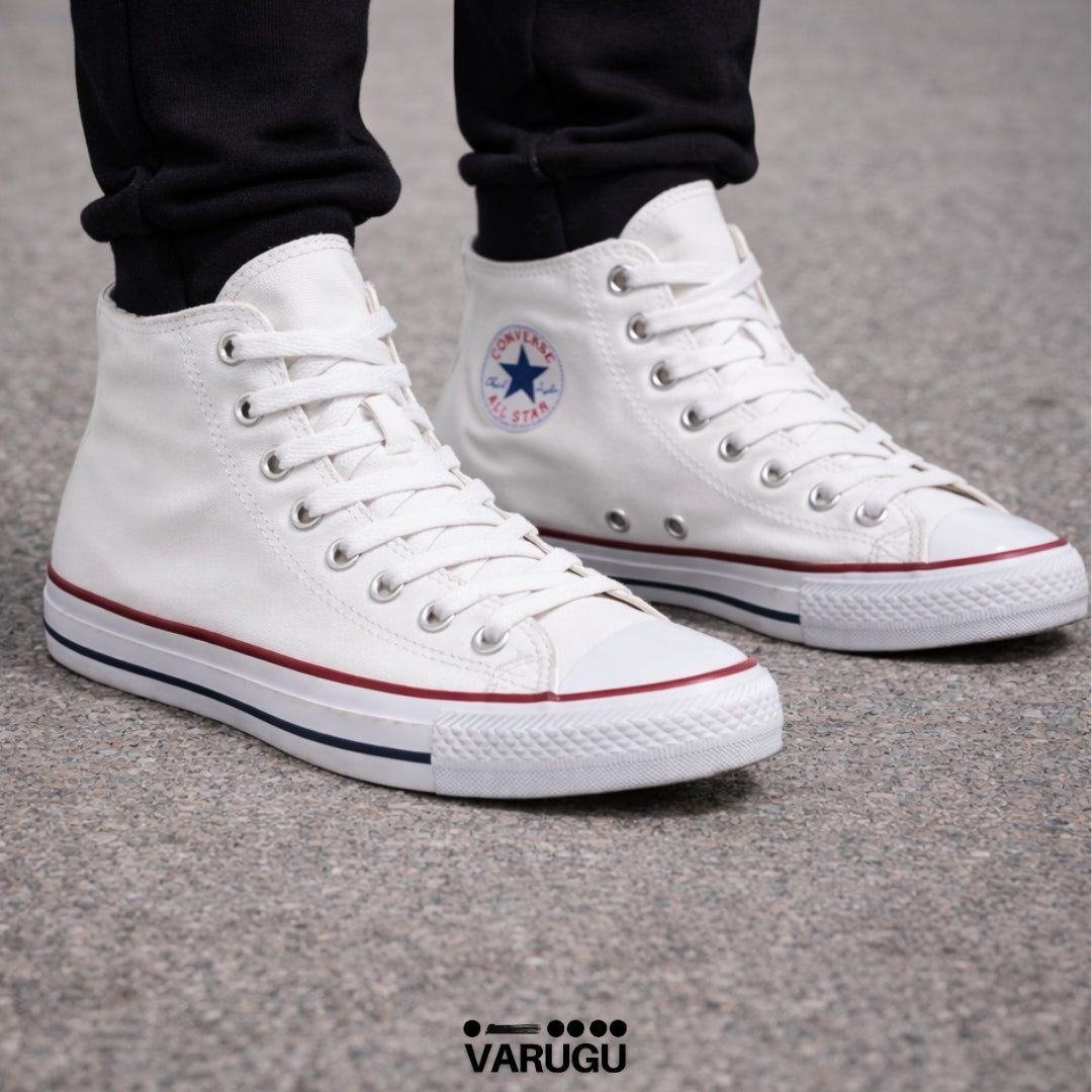 Tenis CONVERSE blancos tipo botín hombres