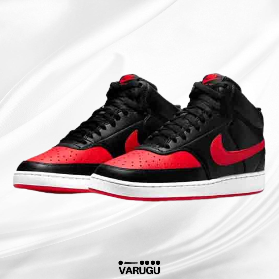 Tenis NIKE negro con rojo hombres