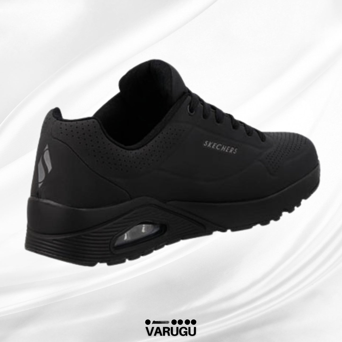 Tenis SKECHERS negros hombres