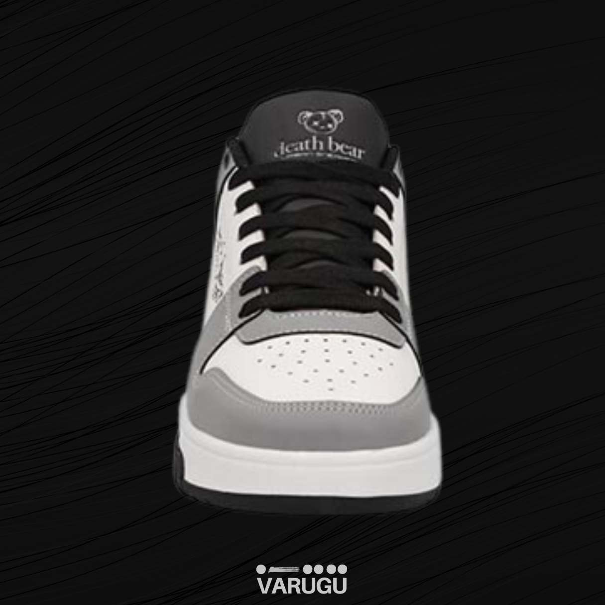 Tenis estilo urbano para HOMBRE gris con negro DEATH BEAR