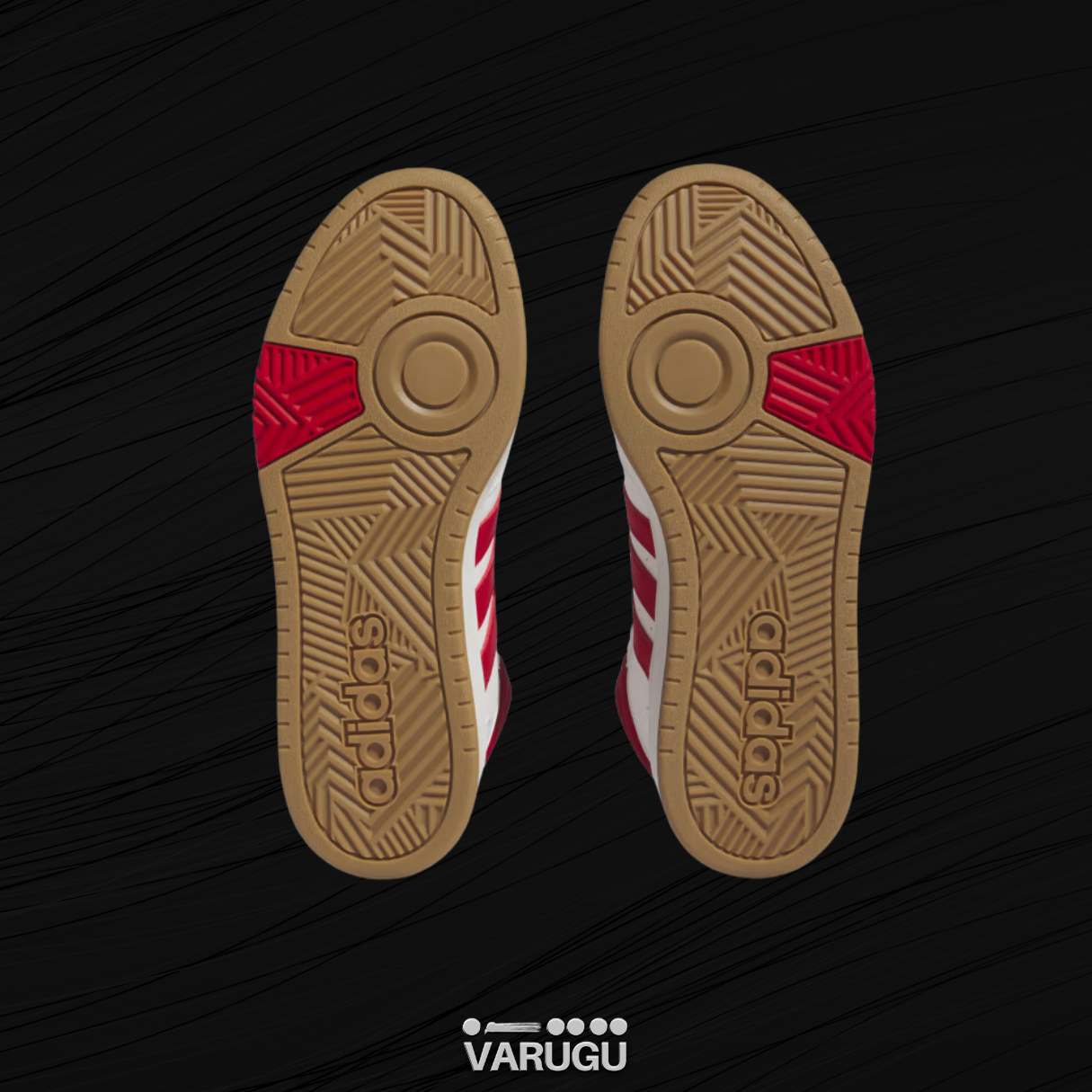 Tenis ADIDAS para caballero Blancos estilo urbano