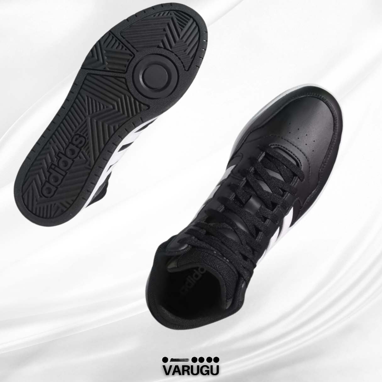 Tenis ADIDAS negros estilo urbano color negro para hombre