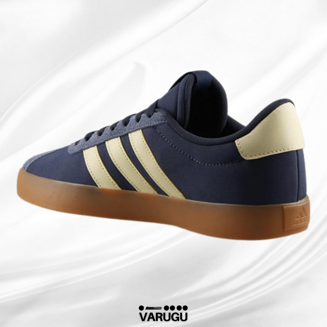 Tenis Adidas azules con franja hombres