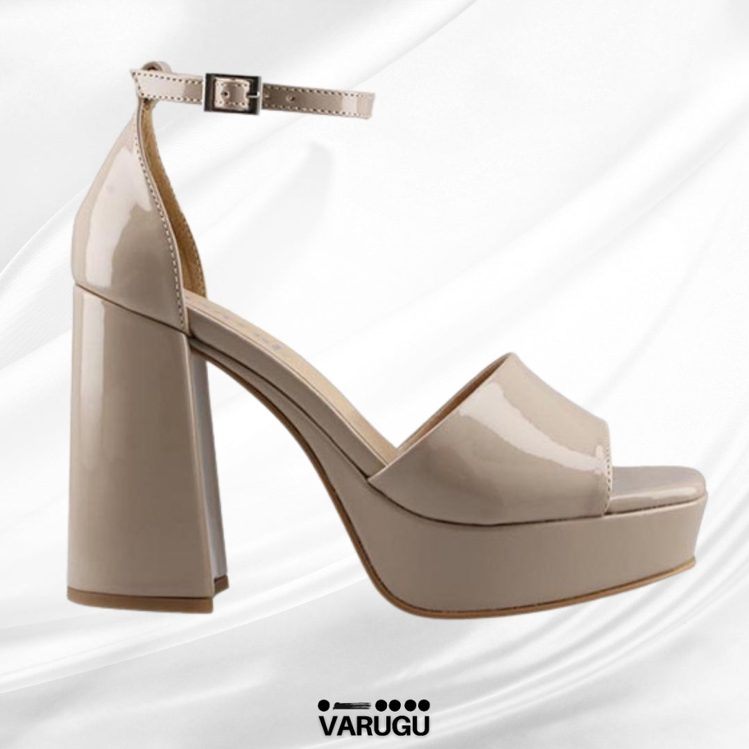Zapatillas beige clay altas
