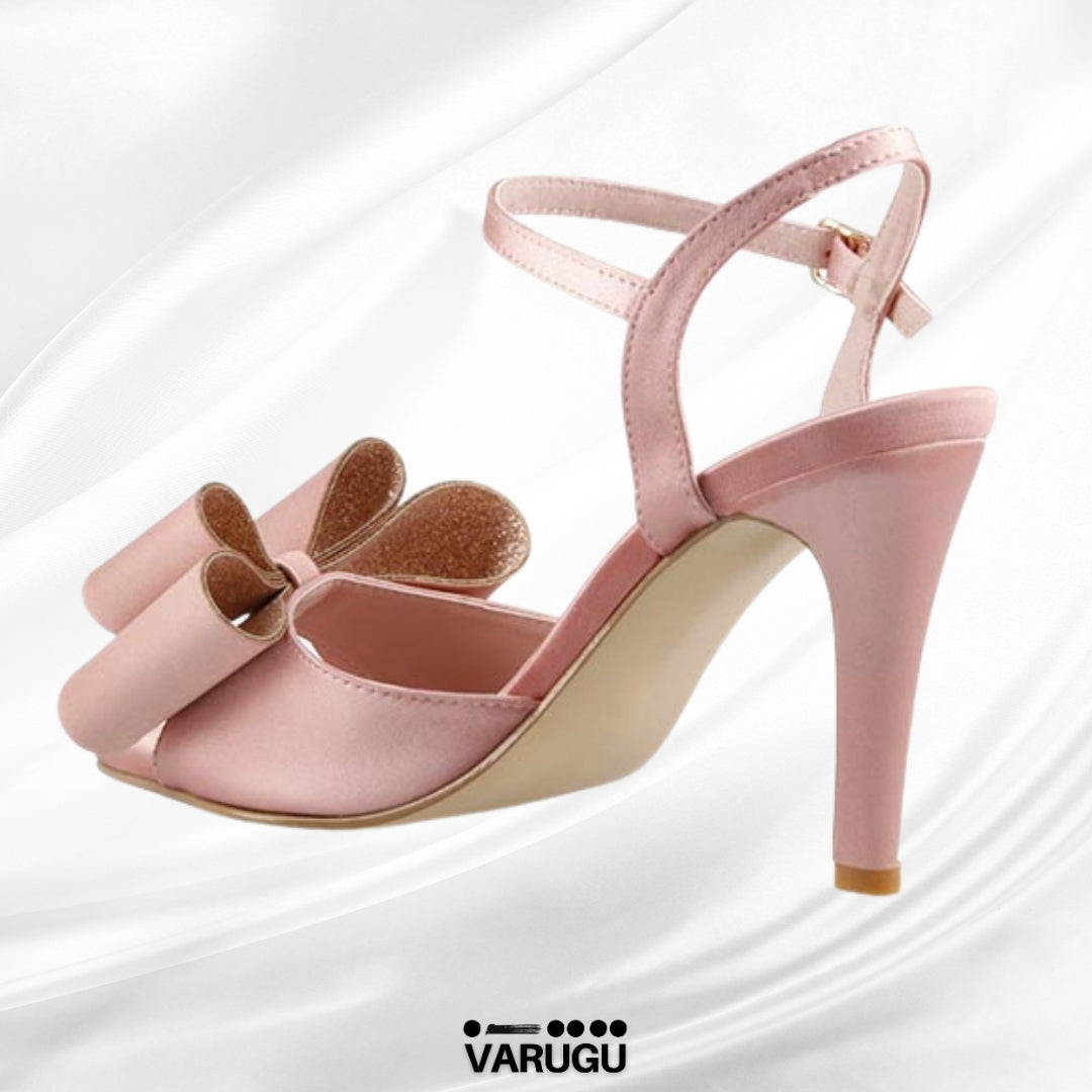 Zapatillas rosa tono claro