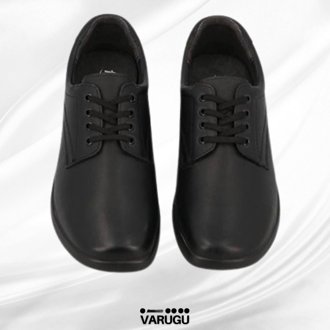 Zapatos Flexi con agujeta negros de mujer