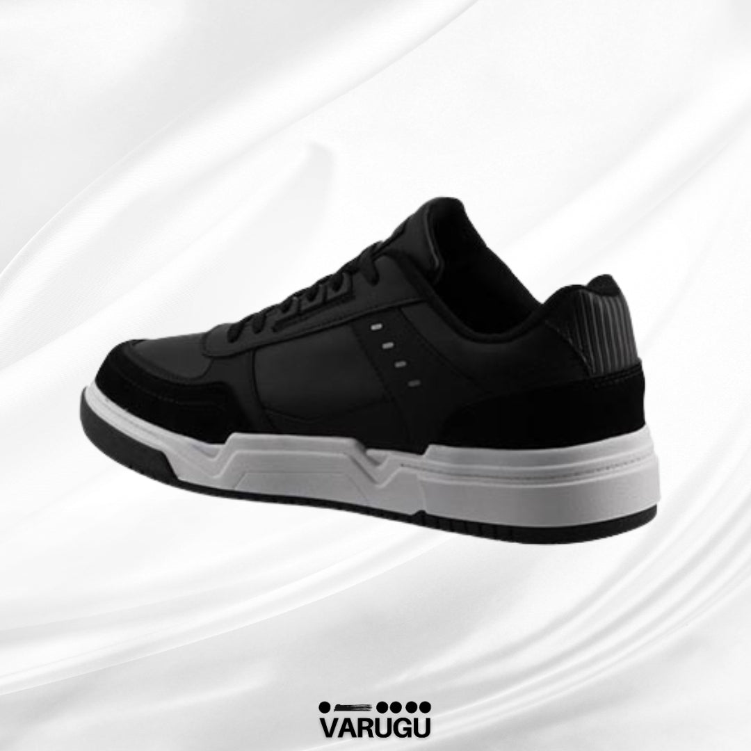 Tenis MR SHU color negro con blanco para caballero