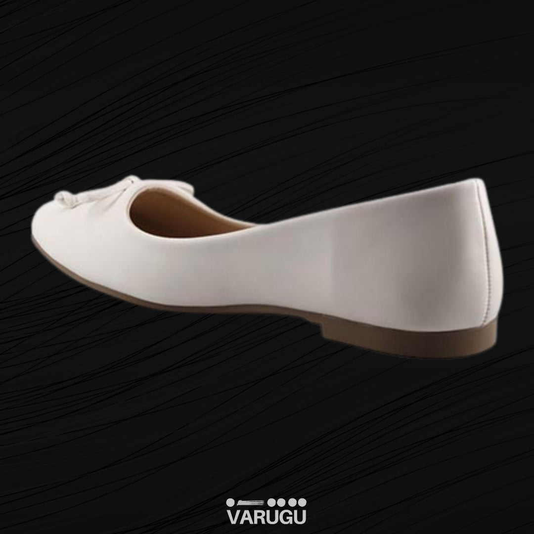 Flats clásicos con lazo para mujer