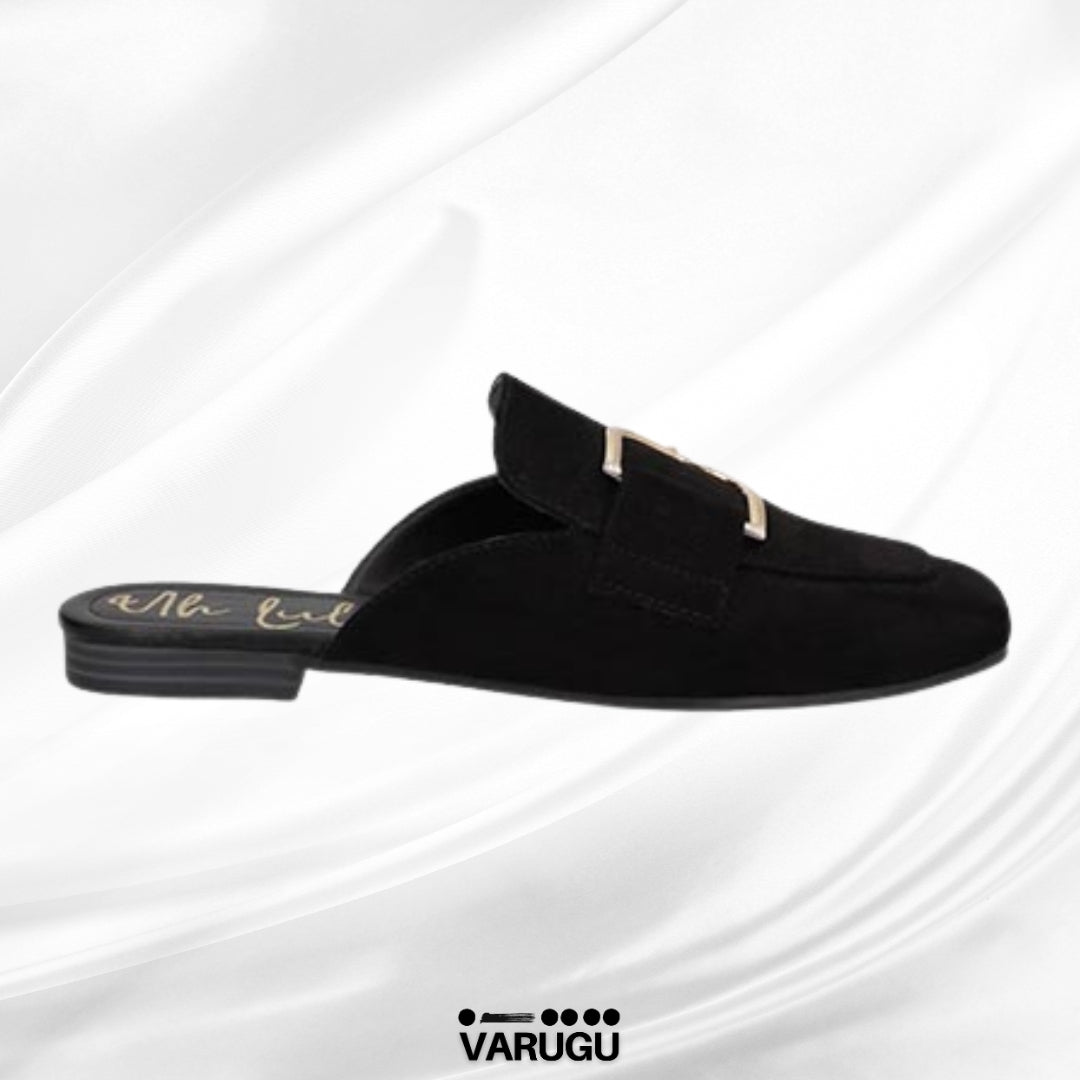 Flats casuales en color negro