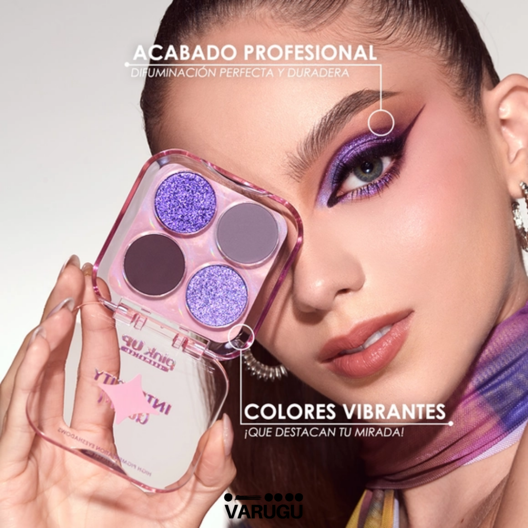 Cuarteto de sombras para ojos - Pink Up