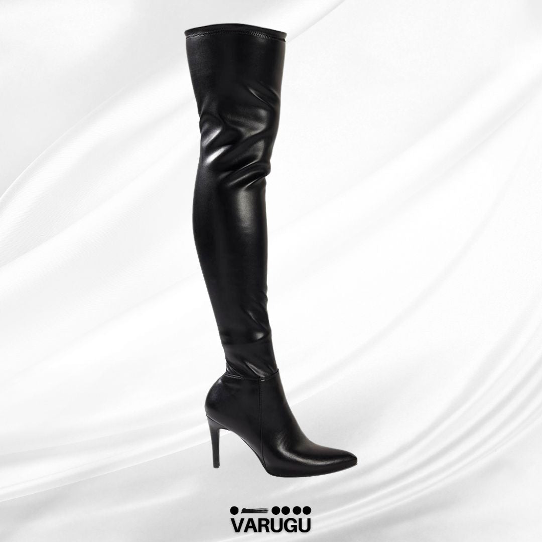 Botas Negras Largas Botas Largas De Calcetin Botas Calcetin Botas