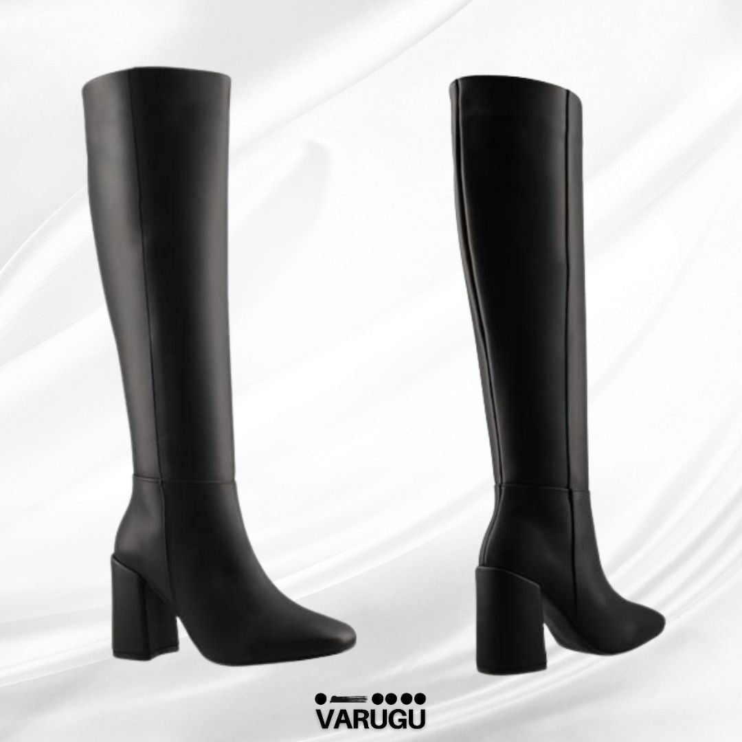 Botas largas negras elegantes y divinas