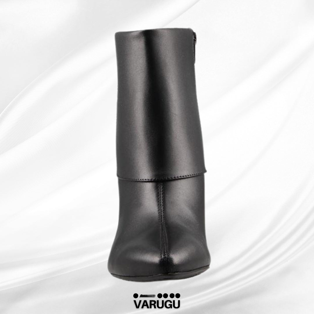 Botines Flexi de piel color negro de mujer