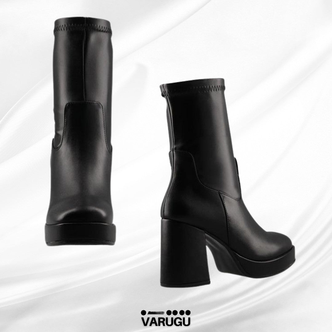 Botines negros para mujer de moda