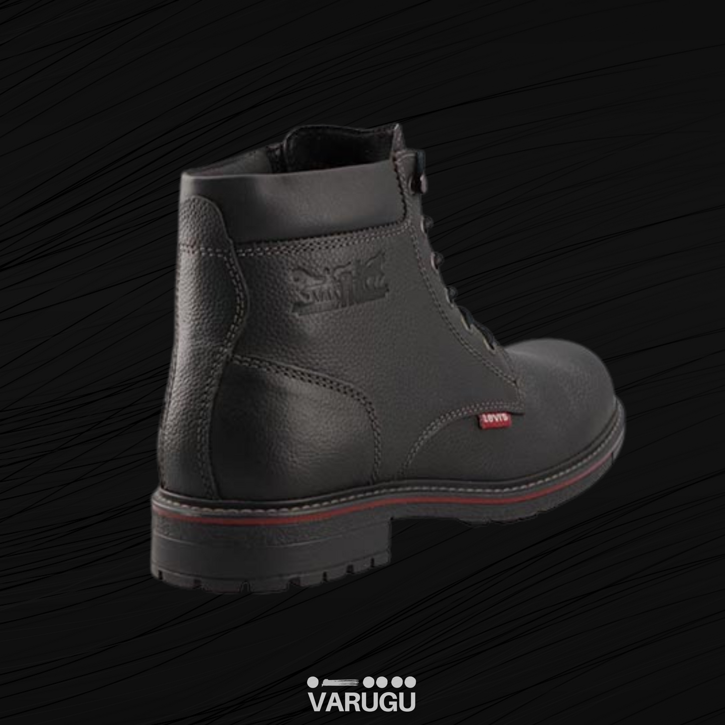 Botines LEVIS negros de piel